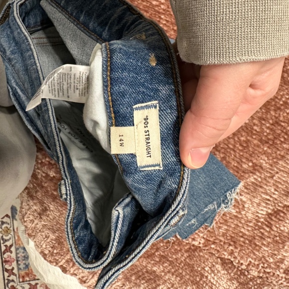 Madewell 90's Straight Jean - Picture 3 of 5
